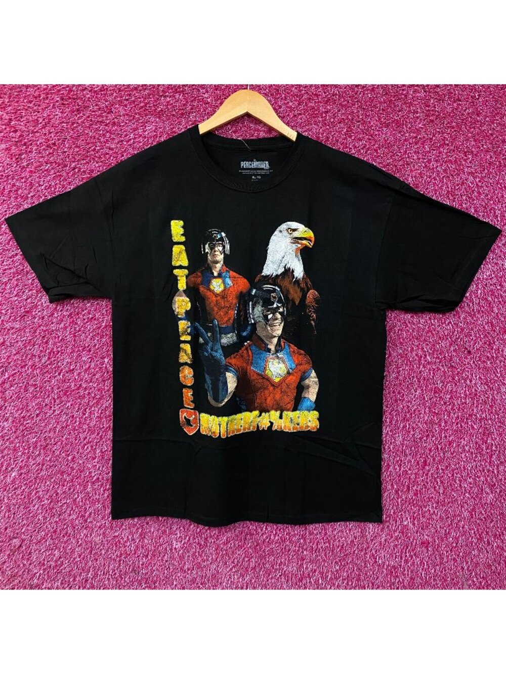 DC Comics Peacemaker "Peace At Any Cost" Graphic T-Shirt XL